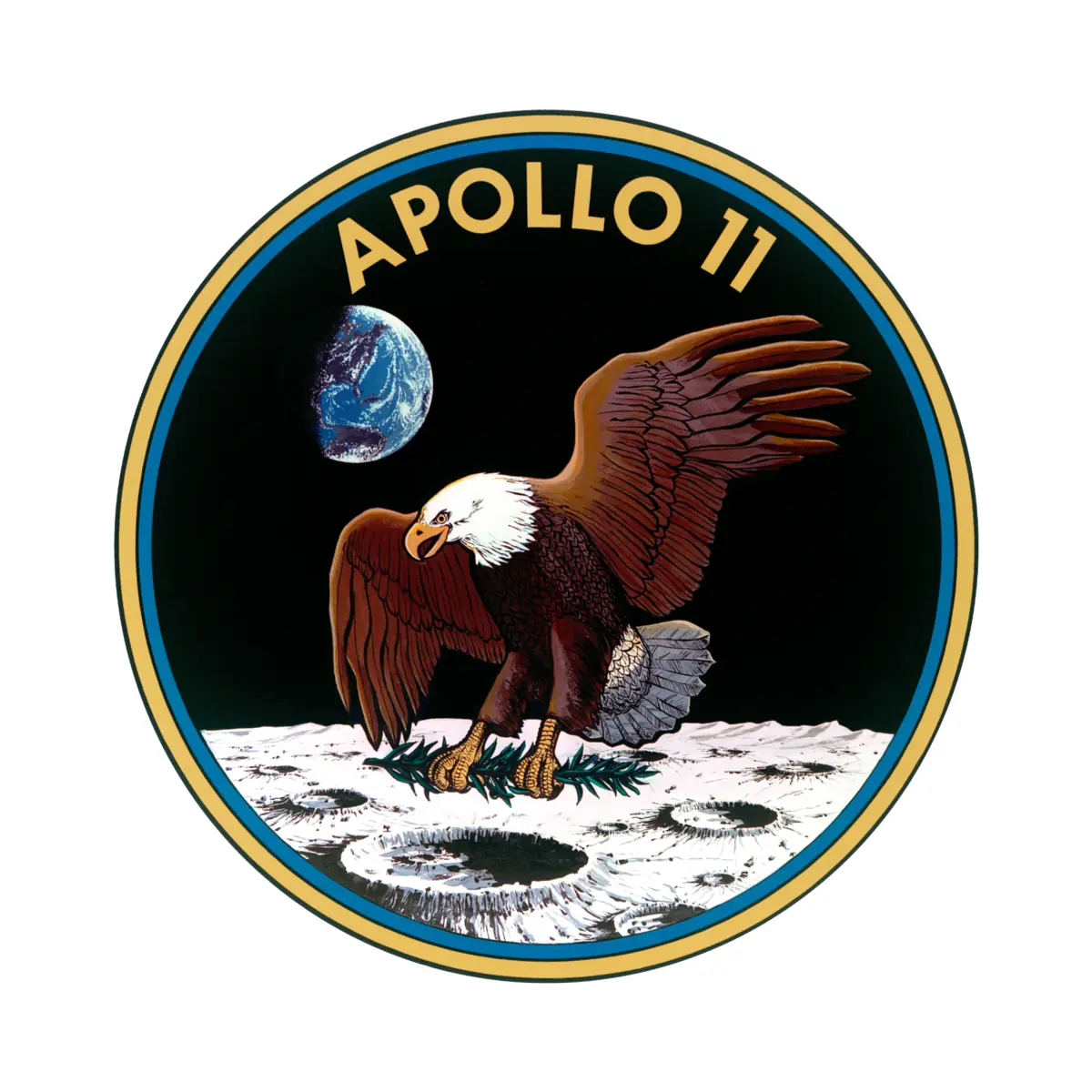 Apollo 11 mission artwork prepared for customer approval